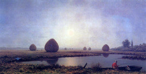  Martin Johnson Heade Sunrise on the Marshes - Art Print