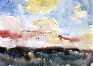  Charles Webster Hawthorne Sunset Colors - Art Print