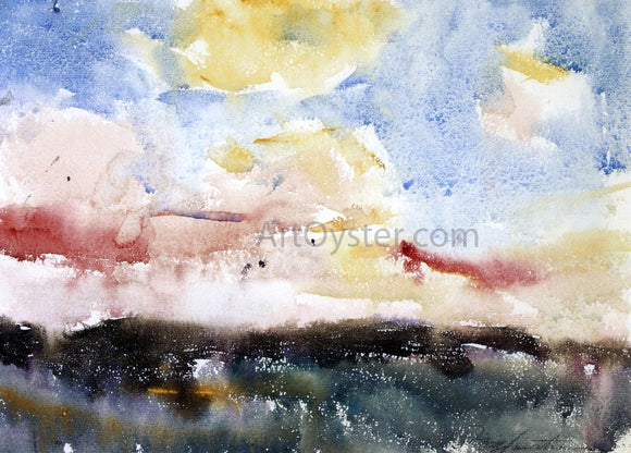 Charles Webster Hawthorne Sunset Colors - Art Print