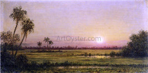  Martin Johnson Heade Sunset in Florida - Art Print