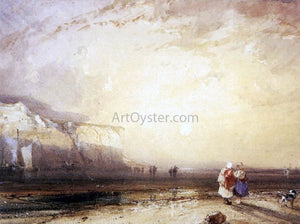  Richard Parkes Bonington Sunset in the Pays de Caux - Art Print