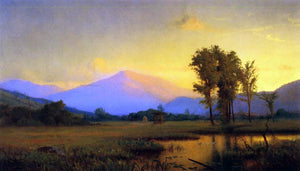  Lemuel L Eldred Sunset, Mt. Washington - Art Print