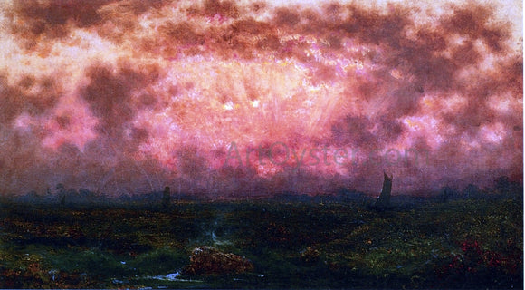 Martin Johnson Heade Sunset on the Coast - Art Print