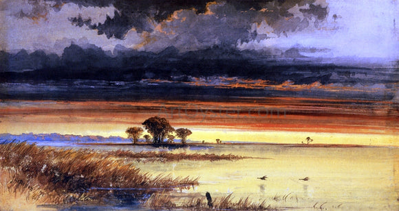  James Hamilton Sunset on the Jersey Flats - Art Print