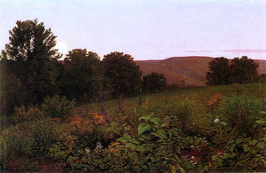 William Trost Richards Sunset on the Meadow - Art Print
