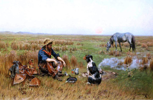  Richard Lorenz Sunset on the Prarie - Art Print