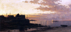  Alfred Thompson Bricher Sunset over the Bay - Art Print