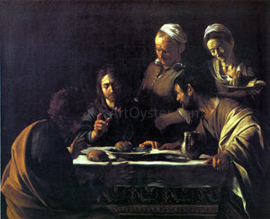  Caravaggio Supper at Emmaus - Art Print