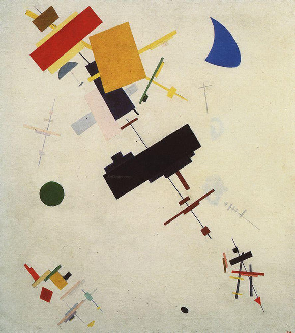  Kazimir Malevich Suprematism - Art Print