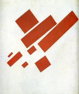  Kazimir Malevich Suprematism Two Dimensional Self Portrait - Art Print