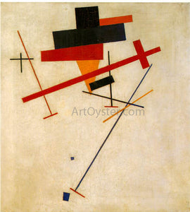  Kazimir Malevich Suprematist Painting - Art Print