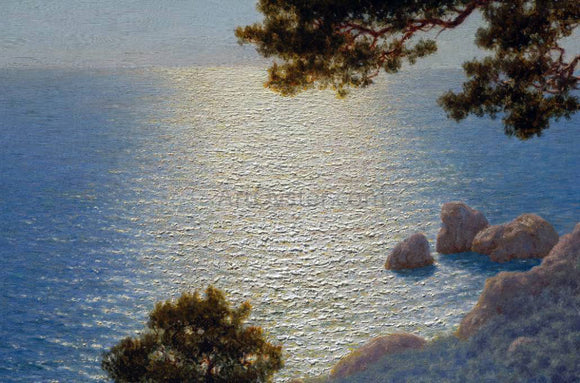  Ivan Fedorovich Choultse Sur La Corniche (Cote d'Azur) Detail - Art Print
