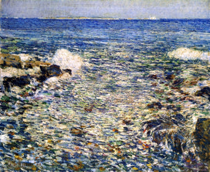  Frederick Childe Hassam Surf, Isles of Shoals - Art Print