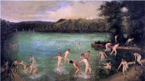  John A Mooney Surprise Attack near Harper's Ferry - Art Print