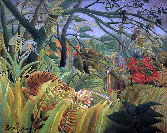  Henri Rousseau Surprise! - Art Print