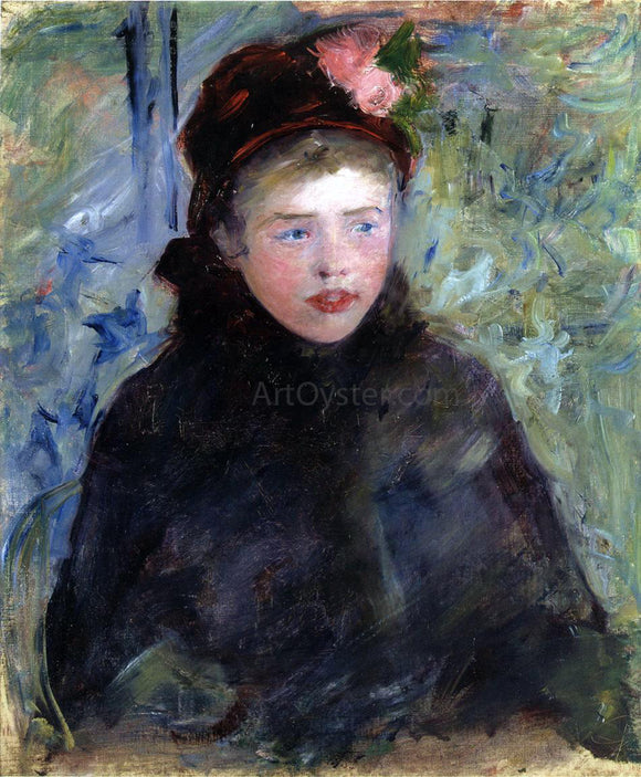  Mary Cassatt Susan in a Toque Trimmed with Two Roses - Art Print