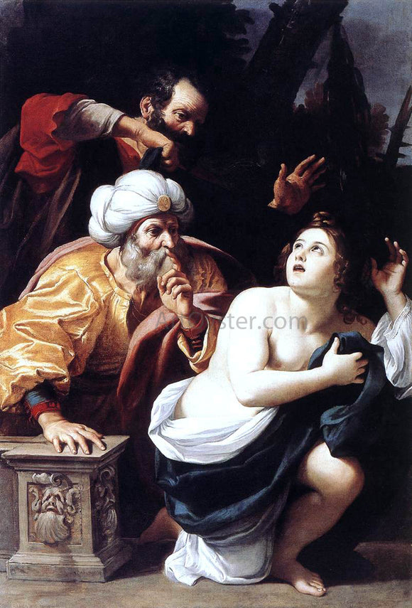  Sisto Badalocchio Susanna and the Elders - Art Print