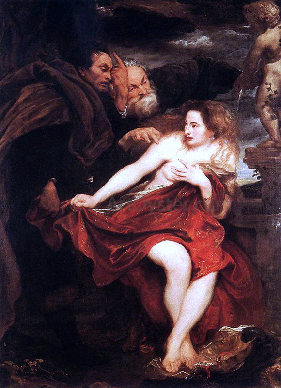  Sir Antony Van Dyck Susanna and the Elders - Art Print