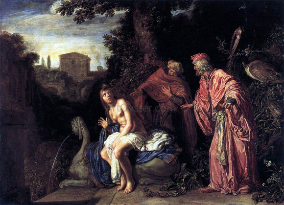  Pieter Lastman Susanna and the Elders - Art Print