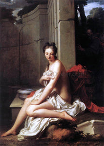  Jean-Baptiste Santerre Susanna at the Bath - Art Print