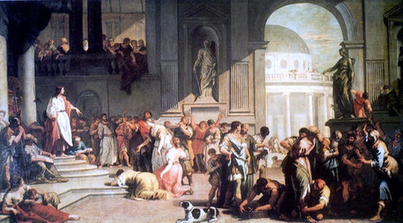  Sebastiano Ricci Susanne before Daniel - Art Print