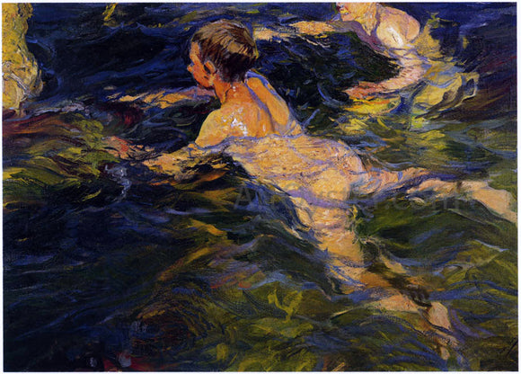  Joaquin Sorolla Y Bastida Swimmers, Javea - Art Print