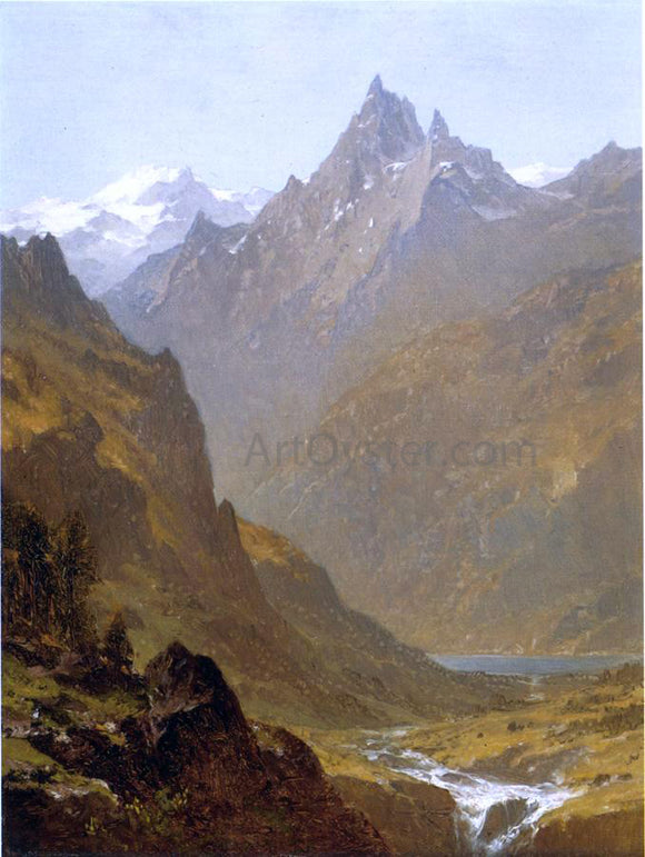  Sanford Robinson Gifford Swiss Scene - Art Print