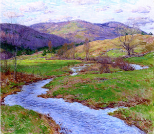  Willard Leroy Metcalf Swollen Brook (No. 2) - Art Print
