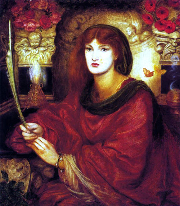  Dante Gabriel Rossetti Sybilla Palmifera - Art Print