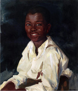  Robert Henri Sylvester-Smiling - Art Print