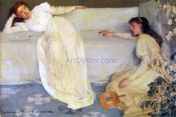  James McNeill Whistler Symphony in White, No. 3 - Art Print