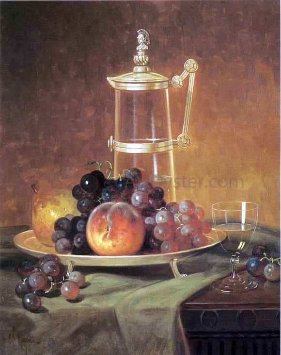  Edward C Leavitt Tabletop Still Life - Art Print