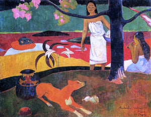  Paul Gauguin Tahitian Pastorals - Art Print