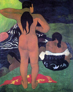  Paul Gauguin Tahitian Women Bathing - Art Print