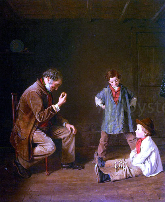  John William Haynes Taking Aim - Art Print