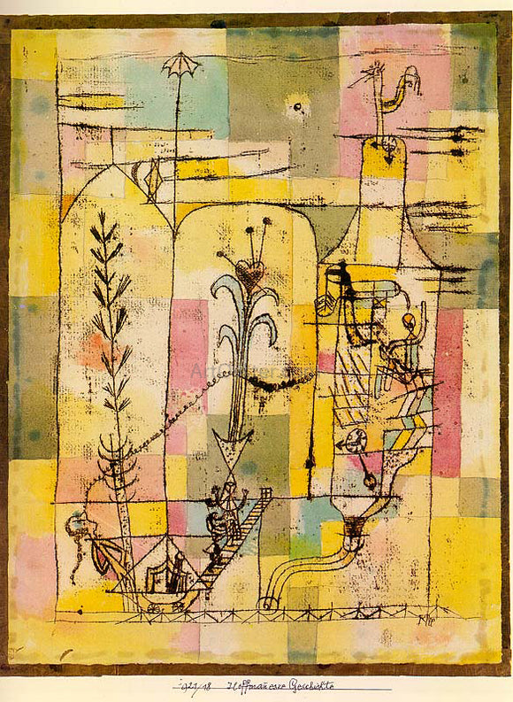  Paul Klee Tale of Hoffmann - Art Print