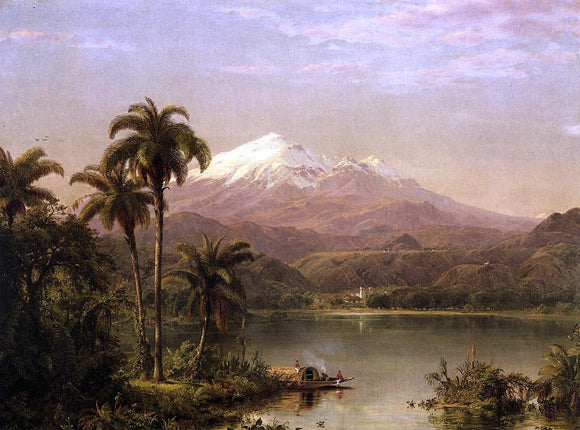  Frederic Edwin Church Tamaca Palms - Art Print