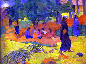  Paul Gauguin Taperaa Mahana - Art Print