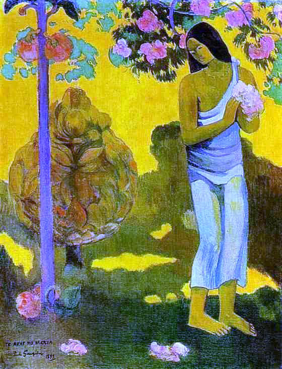  Paul Gauguin Te Avae No Maria (also known as Month of Mary) - Art Print