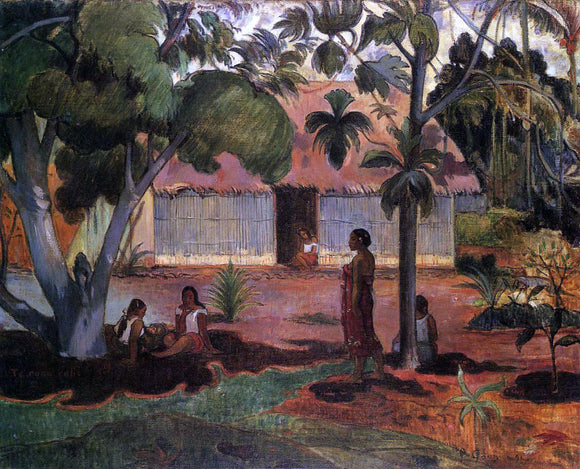  Paul Gauguin Te Ra'au Rahi (also known as The Large Tree) - Art Print