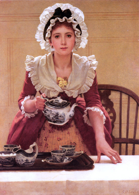  RA George Dunlop Leslie Tea - Art Print