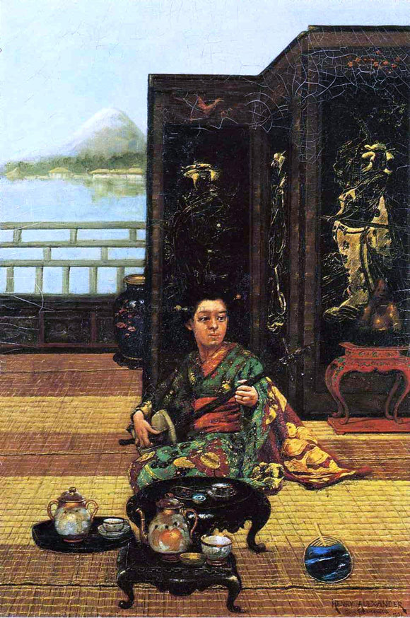  Henry Alexander Tea Ceremony - Art Print