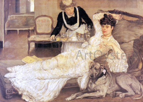  Henry Caro-Delvaille Tea Time - Art Print