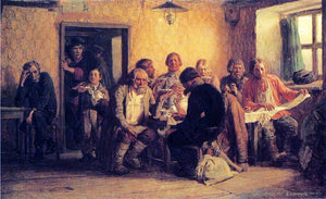  Victor Mikhail Vasnetsov Tea-Drinking in a Tavern - Art Print
