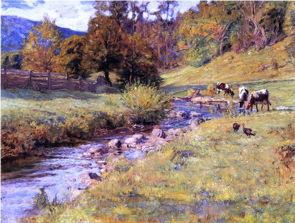  Theodore Clement Steele Tennessee Scene - Art Print