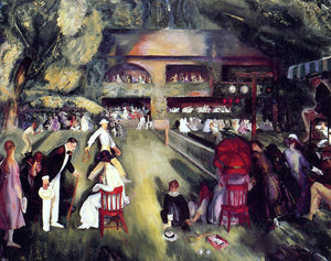  George Wesley Bellows Tennis at Newport - Art Print