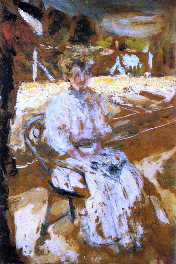  Edouard Vuillard Tennis Game by the Sea - Art Print