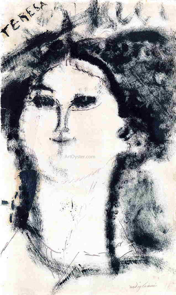  Amedeo Modigliani Teresa - Art Print