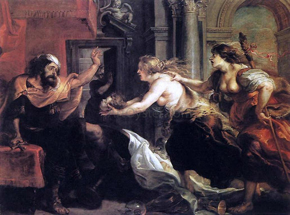  Peter Paul Rubens Tereus Confronted with the Head of his Son Itylus - Art Print