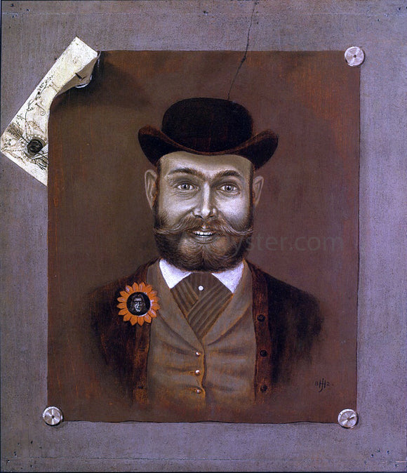  John Haberle That's Me (also known as Self Portrait) - Art Print